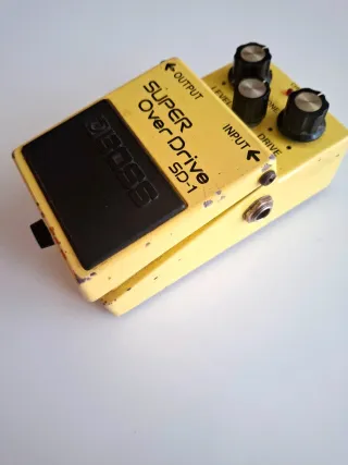 Boss SD-1 Super Overdrive Japan 1984