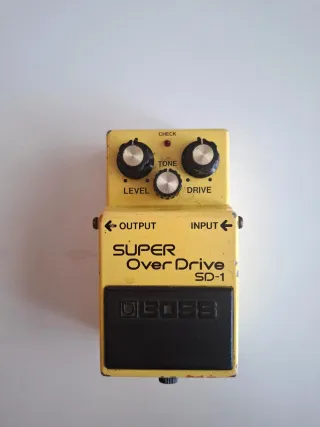 Boss SD-1 Super Overdrive Japan 1984