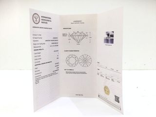 sello oro 18k con diamante de laboratorio