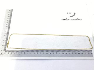 cadena oro 18k 30cm