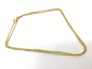 cadena oro 18k 30cm