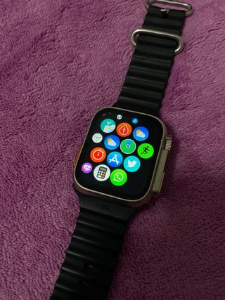 Apple Watch Ultra Plata y Negro