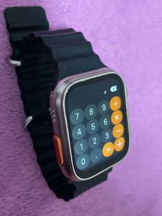 Apple Watch Ultra Plata y Negro