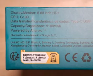 Cubot P90 6.88" 120Hz 5100mAh 12+12 y 256GB