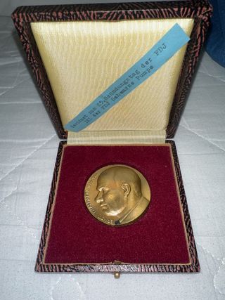 Medalla bronce RDA Ernst Thälmann