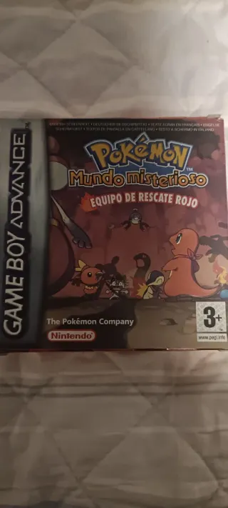 Pokemon Mundo Misterioso: Equipo Rescate Rojo GBA