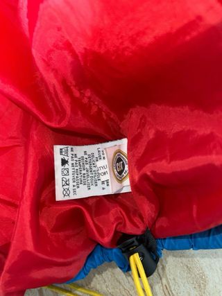 Chaleco Caterpillar Azul Rojo