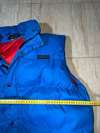 Chaleco Caterpillar Azul Rojo