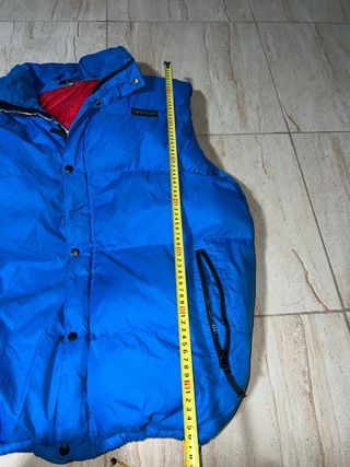 Chaleco Caterpillar Azul Rojo