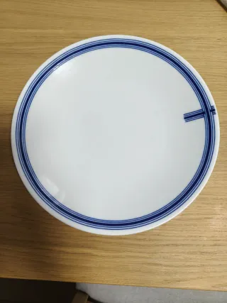 Platos Sargadelos Azules y Blancos