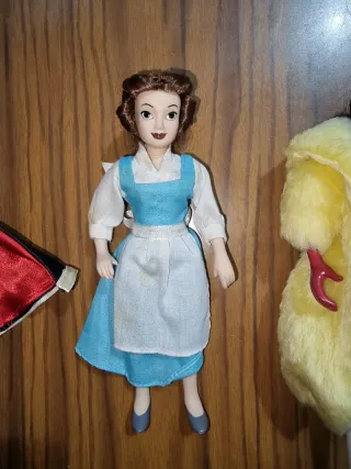 Lote 3 Bambole in porcellana Disney Anni '90