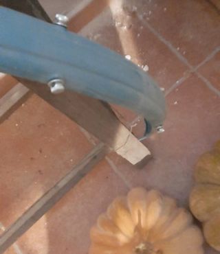 Telaio e parafanghi bici vintage Bianchi