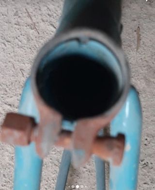 Telaio e parafanghi bici vintage Bianchi