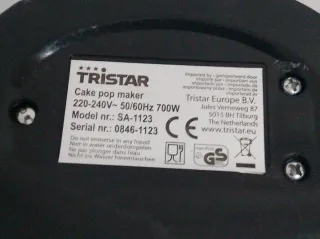 Máquina Cake Pops Tristar SA-1123 700W