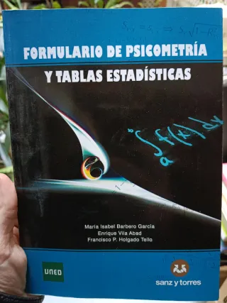 Lote psicometría uned.