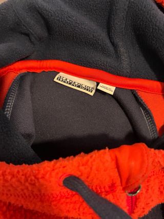 Sudadera Napapijri Polar Borreguito Tricolor Teide