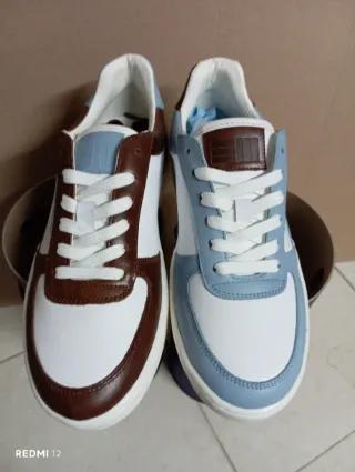 Zapatillas Steve Mamba Azul y Blanco