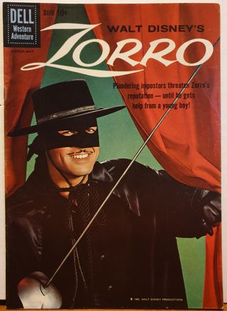 Zorro (Dell) #9 (FN-) Alex Toth
