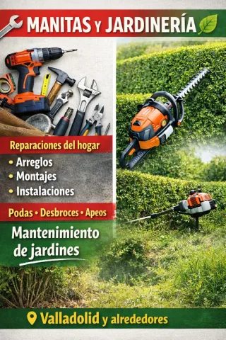 MANITAS Y JARDINERIA