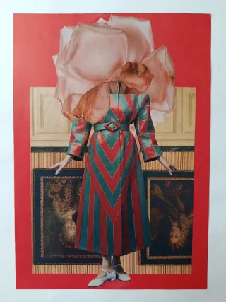 Collage analógico "La Moderna".