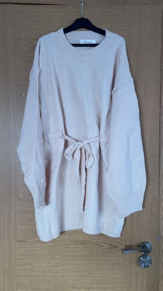 Jersey beige talla l