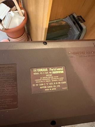 Teclado Yamaha Vintage