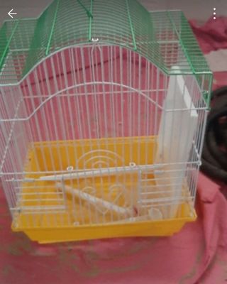 Gabbia per uccelli completa