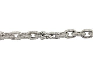 cadena plata 925mm con piedra con circonita 30cm