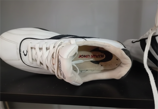 Zapatillas John Smith Talla 38 Blancas y Negras