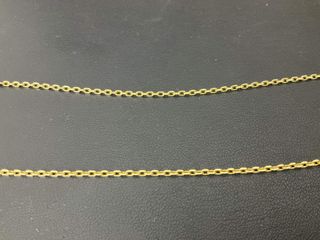 cadena oro 18k 28cm