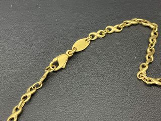cadena oro 18k 25cm