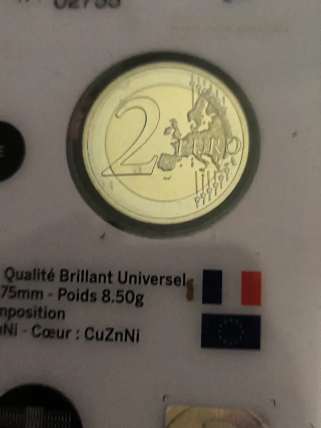 2 Euros conmemorativos París 2024 Torre E