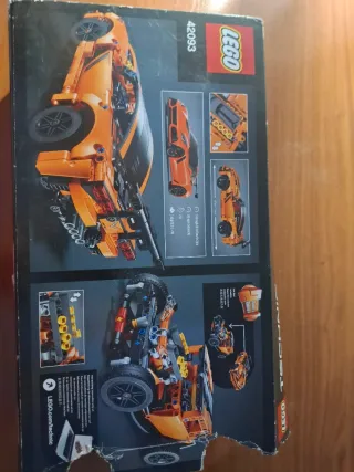 Lego Technic Coche Naranja 42093