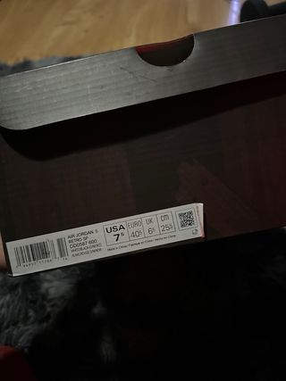 Jordan 5 Chicago Bulls Talla 40.5