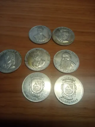 Monedas de plata Malaga 1995