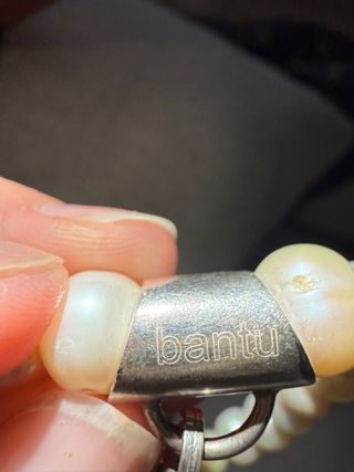 Pulsera perlas con charm signo Tauro