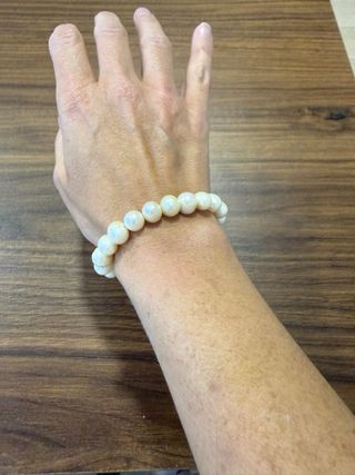 Pulsera perlas con charm signo Tauro