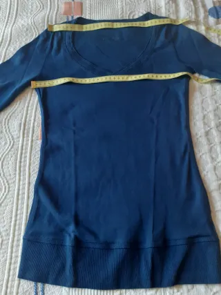 Jersey Pimkie azul manga larga