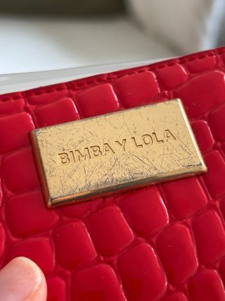 Tarjetero Bimba y Lola Rojo - Efecto Cocodrilo