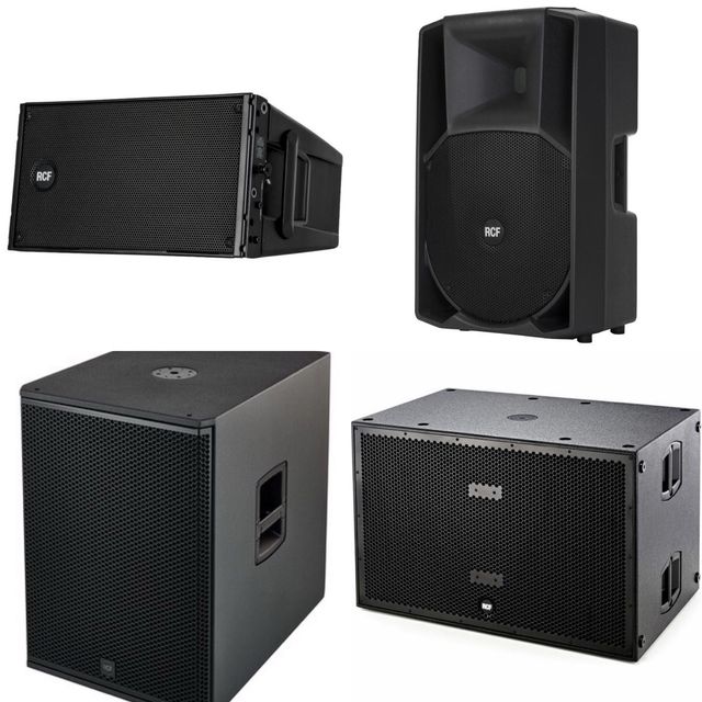 Altavoces RCF Nuevos