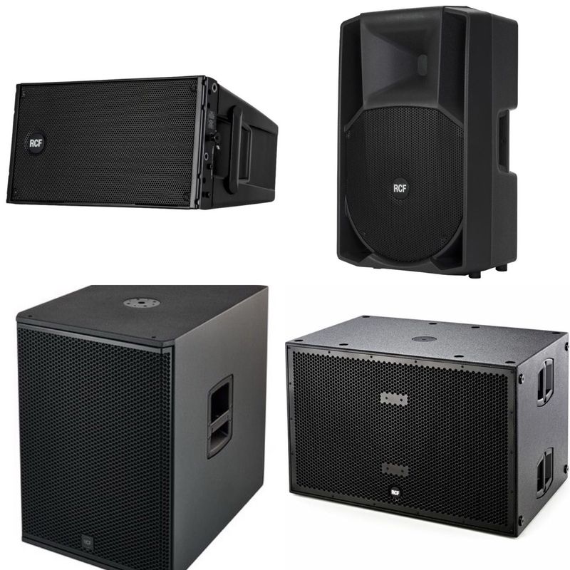 Altavoces RCF Nuevos