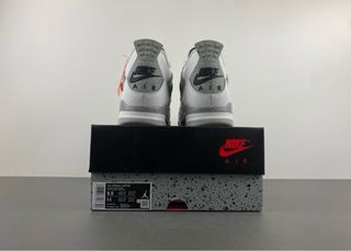 Air Jordan 4 White Cement