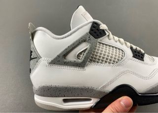 Air Jordan 4 White Cement