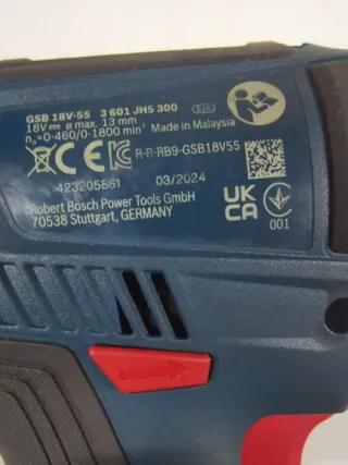 Taladro Percutor Bosch GSB 18V-55