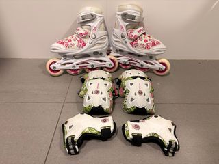 Patines línea niña Roces Compy 8 30-33 + regalo