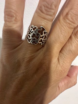 Anillo Tous Mil Osos Plata 925