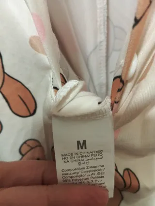 Pijama entero mujer ositos Talla M