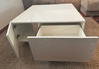 Mesa de centro moderna 90x90x45