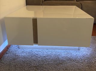 Mesa de centro moderna 90x90x45