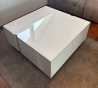 Mesa de centro moderna 90x90x45